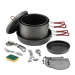 Expedition Pro Non-Stick Camping Cookware Mess Kit
